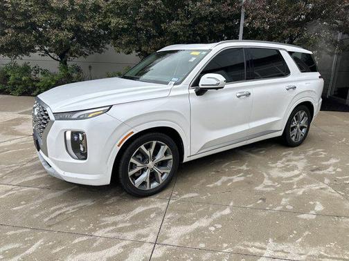 Hyper White 2021 Hyundai PALISADE Limited