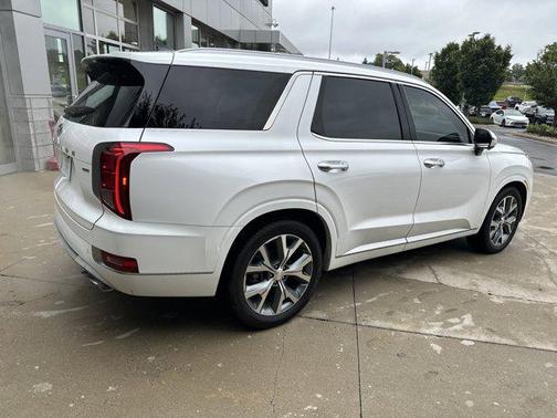 Hyper White 2021 Hyundai PALISADE Limited