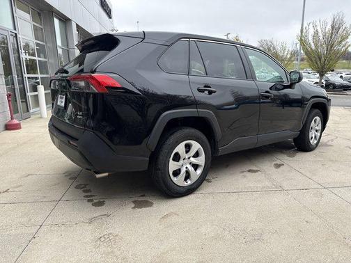 Midnight Black Metallic 2025 Toyota RAV4 LE