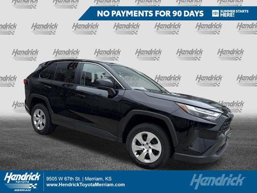 Midnight Black Metallic 2025 Toyota RAV4 LE