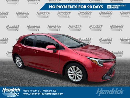 Finish Line Red 2025 Toyota Corolla SE