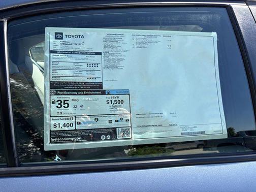 Celestite 2026 Toyota Corolla LE