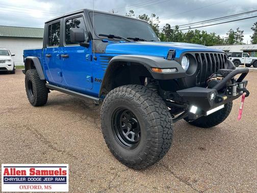 Hydro Blue Pearlcoat 2021 Jeep Gladiator Sport S