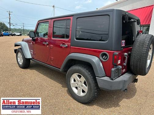 Deep Cherry Red Crystal Pearlcoat 2011 Jeep Wrangler Unlimited Sport
