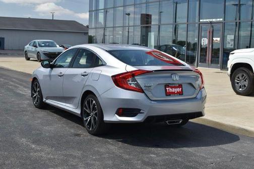 Lunar Silver Metallic 2020 Honda Civic Sport