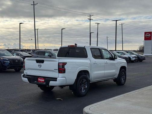 Glacier White 2026 Nissan Frontier SV
