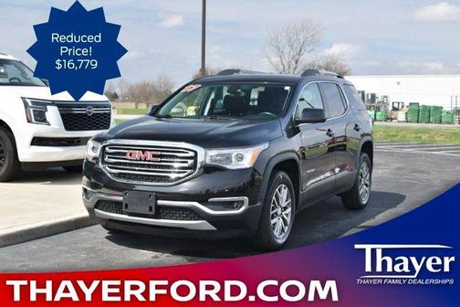 Ebony Twilight Metallic 2017 GMC Acadia SLE-2