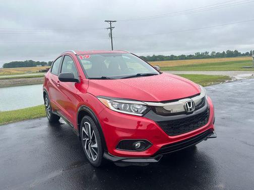 Milano Red 2019 Honda HR-V Sport