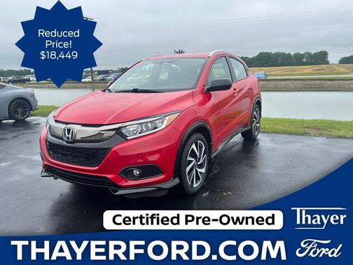 Milano Red 2019 Honda HR-V Sport