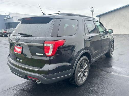 Shadow Black 2018 Ford Explorer XLT