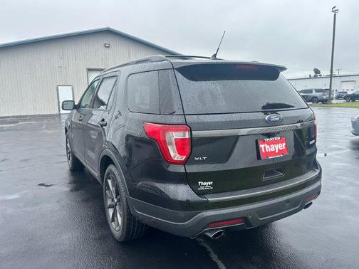 Shadow Black 2018 Ford Explorer XLT