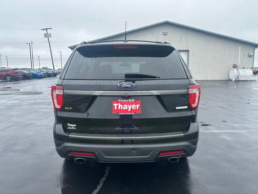Shadow Black 2018 Ford Explorer XLT