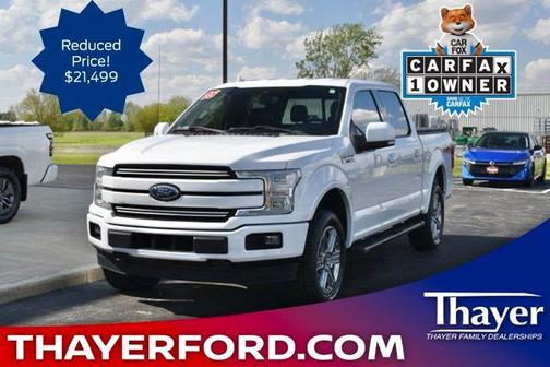 Oxford White 2018 Ford F-150 Lariat