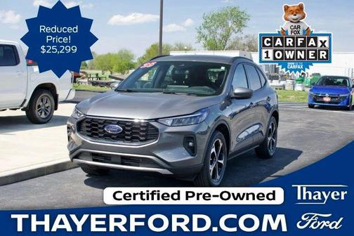 Carbonized Gray Metallic 2025 Ford Escape ST-Line Select