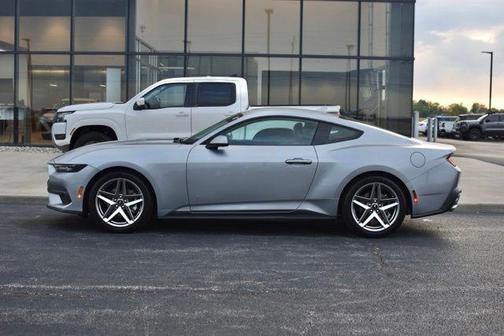 Iconic Silver Metallic 2026 Ford Mustang EcoBoost Premium