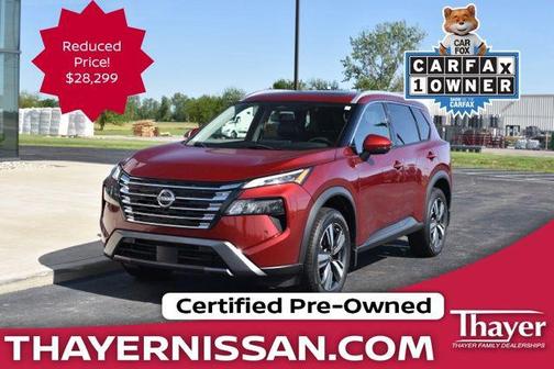 Scarlet Ember 2024 Nissan Rogue SL