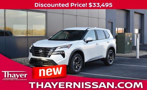 Everest White Pearl Tricoat 2026 Nissan Rogue SV