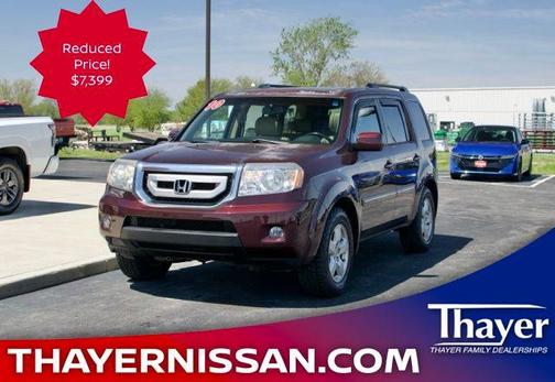 Dark Cherry Pearl 2010 Honda Pilot EX-L