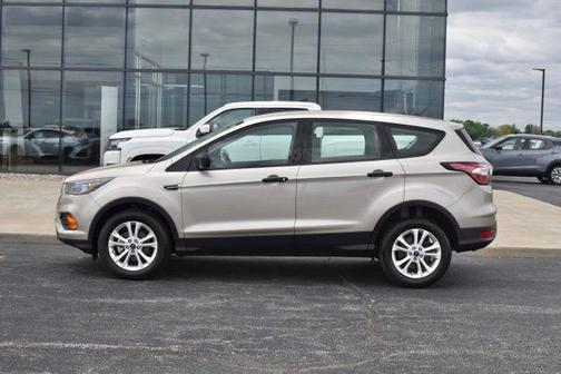 White Gold Metallic 2018 Ford Escape S