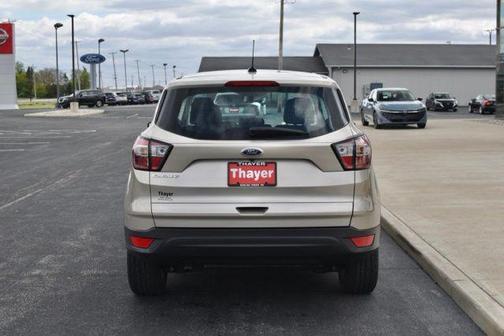 White Gold Metallic 2018 Ford Escape S