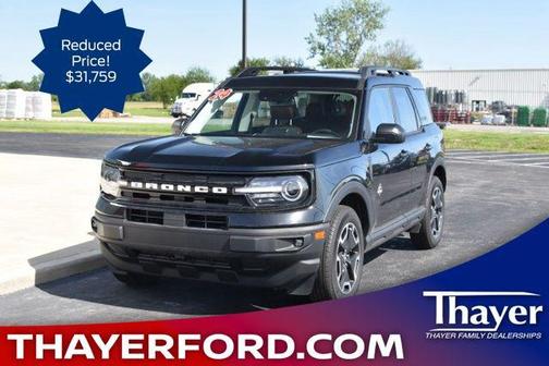 Shadow Black 2024 Ford Bronco Sport Outer Banks