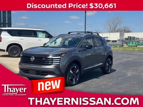 Gun Metallic 2026 Nissan Kicks SR