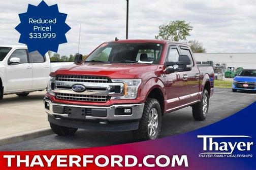 Ruby Red Metallic 2019 Ford F-150 XLT