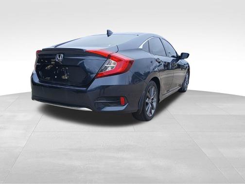 Modern Steel Metallic 2019 Honda Civic EX-L