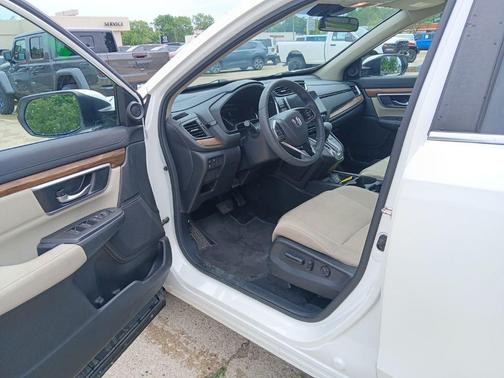 White Diamond Pearl 2018 Honda CR-V EX