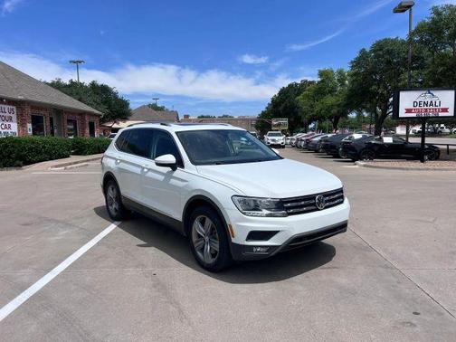 Pure White 2021 Volkswagen Tiguan 2.0T SEL
