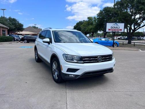 Pure White 2021 Volkswagen Tiguan 2.0T SEL