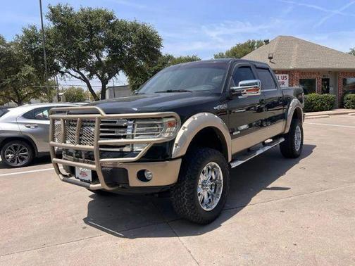 Green 2014 Ford F-150 Lariat