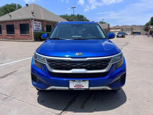 Blue 2021 Kia Seltos S