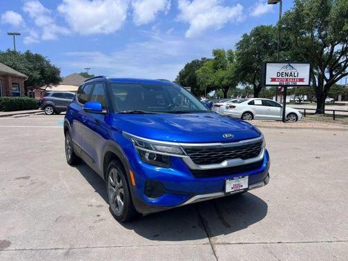 Blue 2021 Kia Seltos S