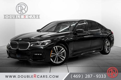 Black 2018 BMW 750 I