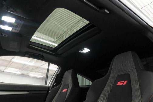 Platinum White Pearl 2019 Honda Civic Si Base