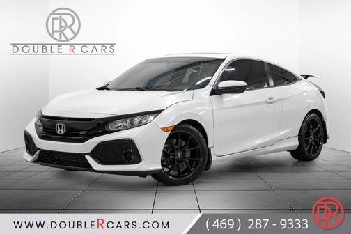 Platinum White Pearl 2019 Honda Civic Si Base
