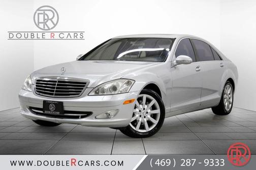 Silver 2007 Mercedes-Benz S-Class S 550 Sedan 4D
