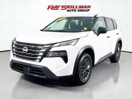 Glacier White 2024 Nissan Rogue S
