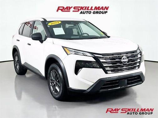 Glacier White 2024 Nissan Rogue S