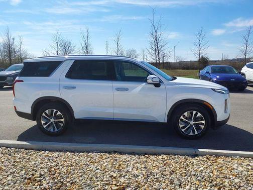 Hyper White 2021 Hyundai PALISADE SEL