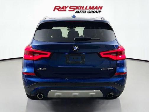 Blue Metallic 2021 BMW X3 xDrive30i