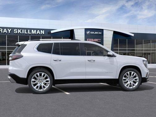 Glacier White 2026 GMC Acadia Denali