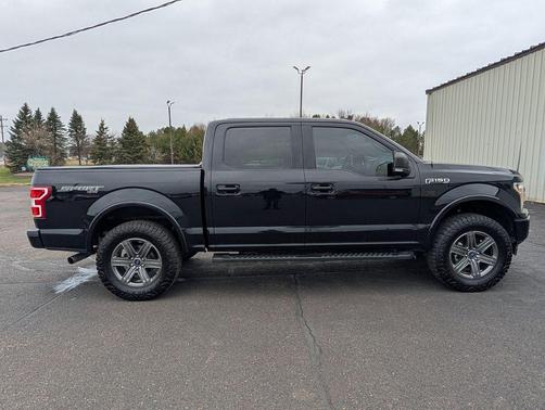 Agate Black Metallic 2020 Ford F-150 XLT