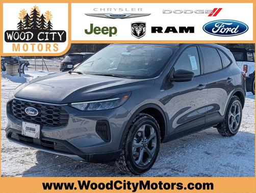 carbonized gray metallic 2026 Ford Escape ST-Line