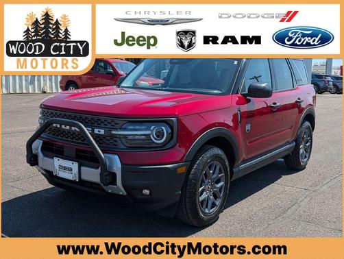 Ruby Red Metallic Tinted Clearcoat 2025 Ford Bronco Sport Big Bend