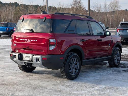 Ruby Red Metallic Tinted Clearcoat 2025 Ford Bronco Sport Big Bend