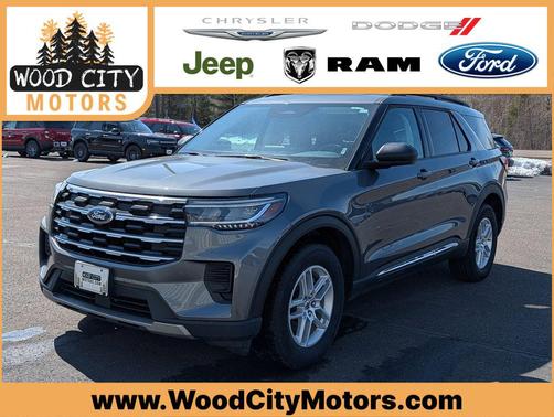 Carbonized Gray Metallic 2025 Ford Explorer Active