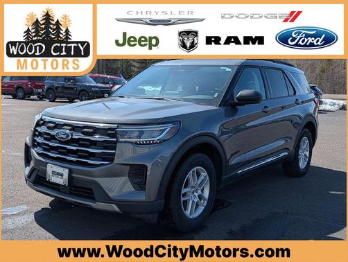 Carbonized Gray Metallic 2025 Ford Explorer Active