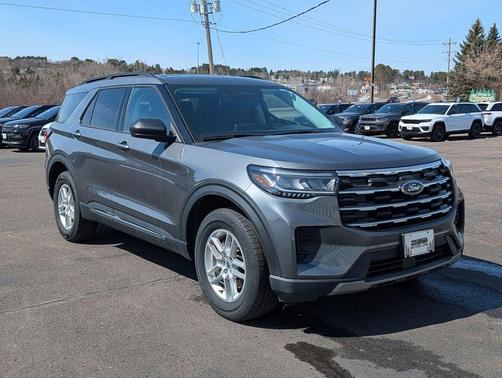 Carbonized Gray Metallic 2025 Ford Explorer Active